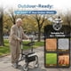 thumbnail image 2 of Rollator Walker PLANET WALK superligero con asiento negro, 2 of 7