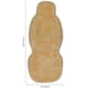 thumbnail image 3 of Funda para asiento de coche Eurow, fácil de instalar, piel de oveja de felpa, color beige, 3 of 7