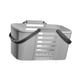 thumbnail image 3 of Cesta De Baño Ligera Y Portátil Para Ducha, Para Despensa De Campamento, Cocina, L, Gris, 3 of 5