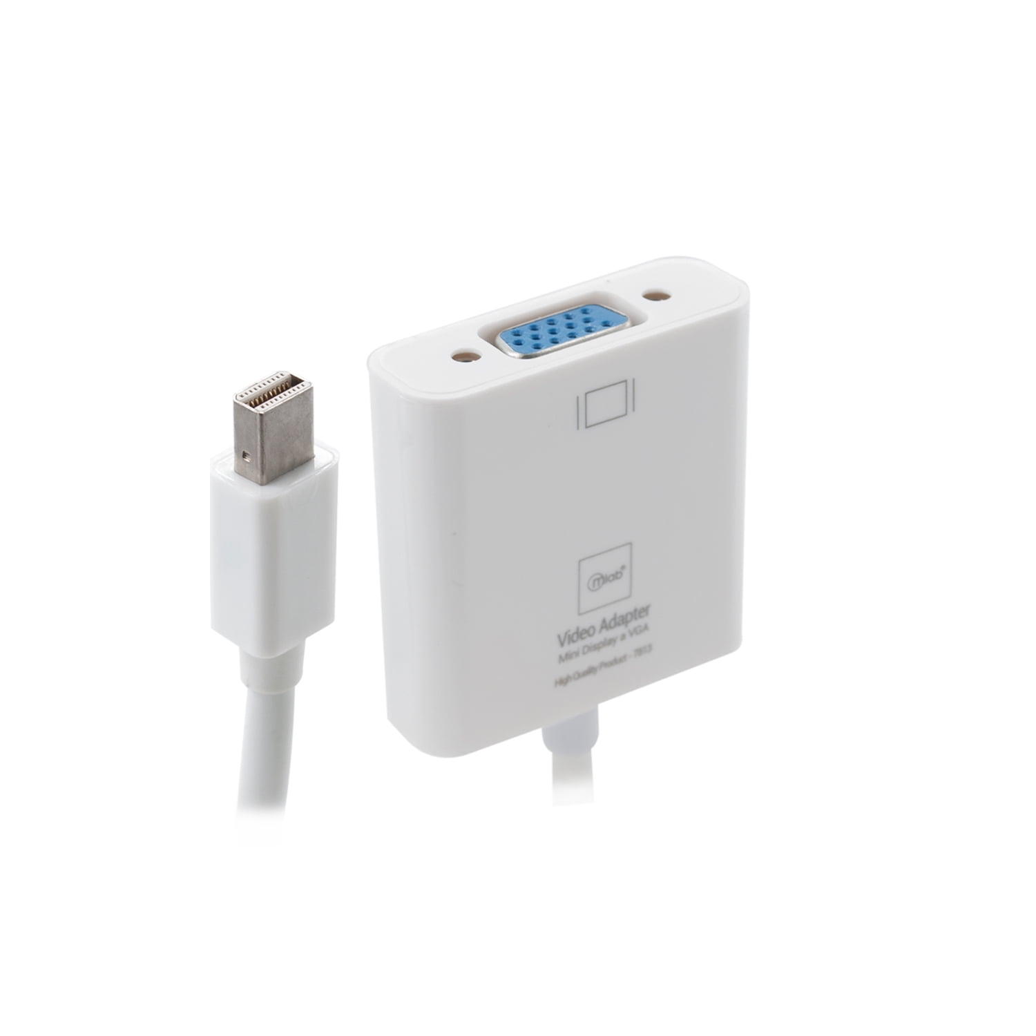 Mlab - Adaptador Mini Display A Vga-blanco