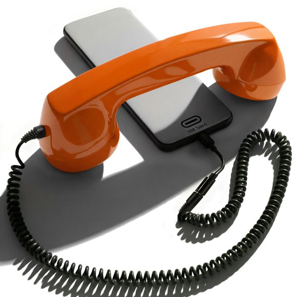 Auriculares Opis Technology 60s Micro Naranja