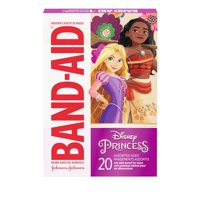 Band-Aid - Vendajes Adhesivos Para Curitas Disney Princess Kids, 20 Unidades