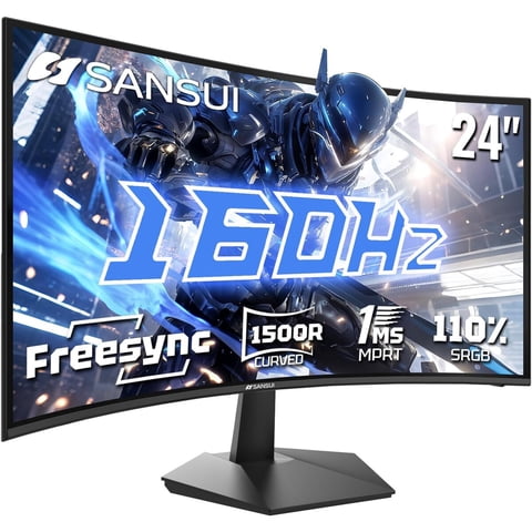 Monitor Gamer Curvo Sansui 24 160Hz Fhd 1Ms Freesync