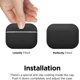 thumbnail image 5 of Estuche de silicona negro inalámbrico para AirPods Pro 2 de elago, 5 of 7
