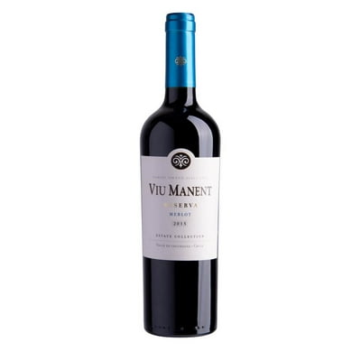 Vino Tinto Merlot Reserva Botella 750 Cc Viu Manent