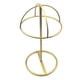 thumbnail image 3 of Moderno Metal Metal Metal Tabletop Hat Sops Soportes Soportes Pelucas, 3 of 3