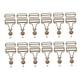 thumbnail image 1 of 12x Sujetadores Deslizantes De Metal Clip Brace Hebillas Tirantes Hebillas 3.2cm, 1 of 5