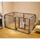 thumbnail image 3 of Jaula Mascota Corral Metal Para Perro Gato Conejos 120×60cm, 3 of 9