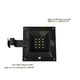 thumbnail image 2 of Foco led cuadrado con panel solar 3.7v 12 led, 2 of 7
