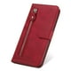 thumbnail image 3 of Funda con Cremallera para Xiaomi Redmi A3, Carcasa Cartera de Cuero PU con Soporte y Tarjetero, 3 of 6