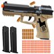 thumbnail image 1 of Pistola de juguete Tcxomino con expulsión automática de casquillos y 120 dardos, 1 of 8