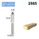 thumbnail image 2 of Fresa Madera Recta Copiadora 1/4 X 1/4, 2 of 2