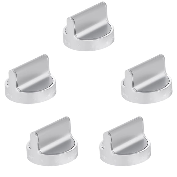 Perillas para estufa PhilyMex 5 uds 4,8 cm acero inoxidable