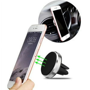 Impormaipu - Soporte Base Para Celular Automovil Magnético Fijo A Ventilacion Tablero Carro