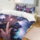 thumbnail image 2 of Jujutsu Kaisen Bedding Set Duvet Cover Comfortable and Lightweight Cartoon Bedding 3 Piece Bed Set, 2 of 5