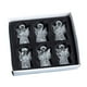 thumbnail image 2 of 6 Piezas Decoraciones Colgantes Para árbol De Navidad Accesorio Para Fotografía De Interior Dormitorio Con Chimenea 2,1 Cm X 4,2 Cm Plata, 2 of 5