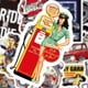 thumbnail image 5 of 50 pegatinas para portátil con temática de coches clásicos Hot Rod, pegatinas de vinilo impermeables para álbumes de recortes, pegatinas para coche, motocicleta, bicicleta, equipaje (coche clásico Hot, 5 of 7