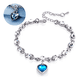 thumbnail image 1 of Pulsera plata 925 piedra azul regalo vacaciones, 1 of 3