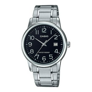 Reloj Analogo Plateado Casio Mtp-V002D-1B