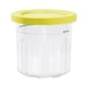 thumbnail image 1 of Tarro Hermético Para Almacenamiento De Vasos De Pintas De Crema Para Postres NC501 Amarillo Yogur, 1 of 3