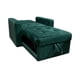 thumbnail image 3 of Sofa Cama Milán Un Cuerpo En Felpa Verde, 3 of 3
