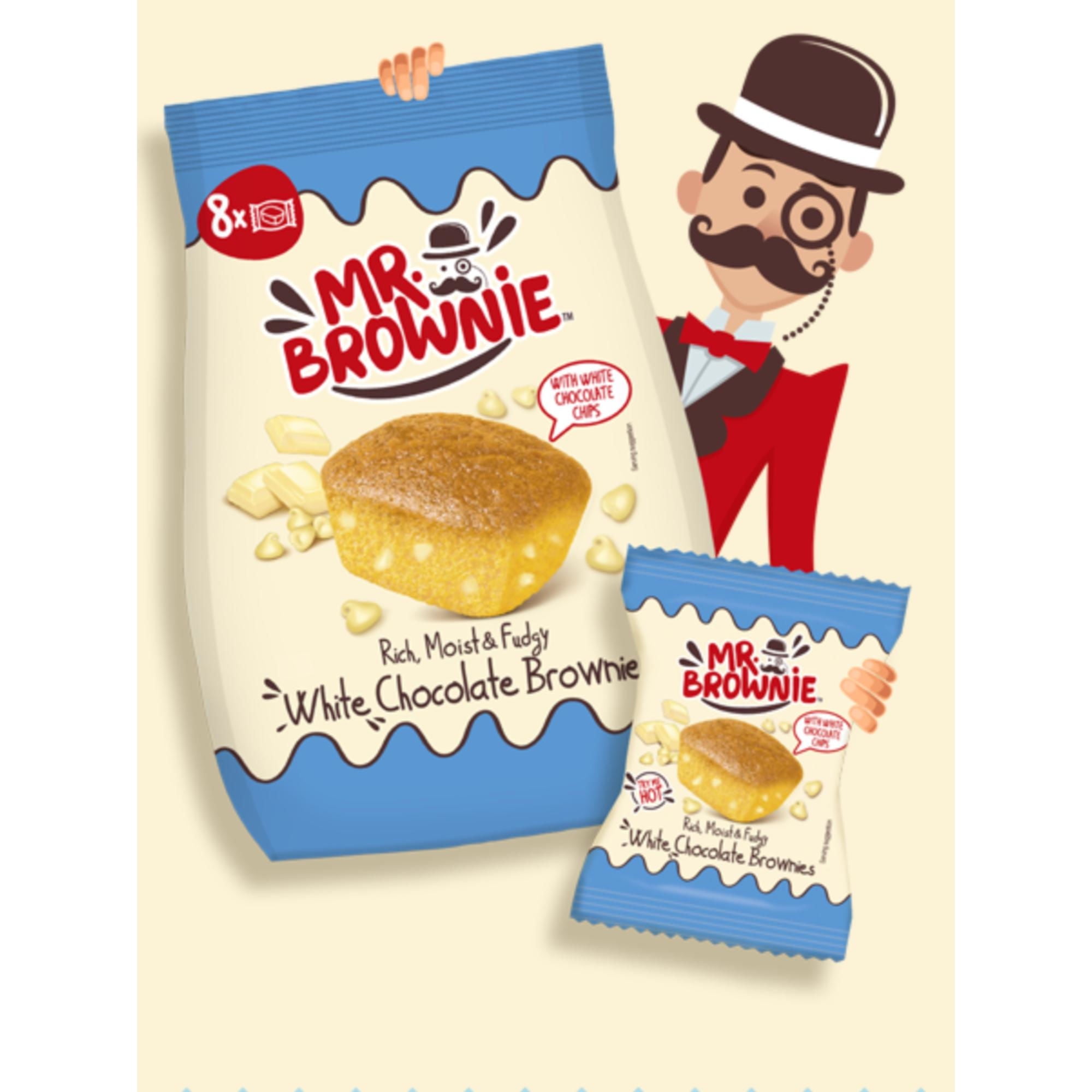 Brownie Chocolate Blanco 200 g Mr Brownie