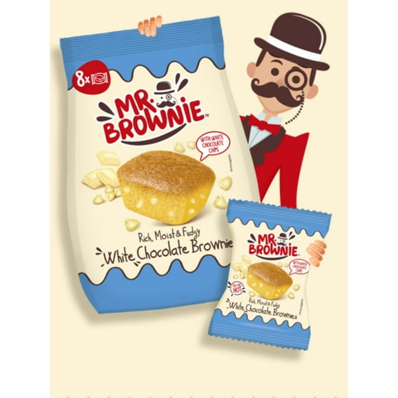 Brownie Chocolate Blanco, 200 g