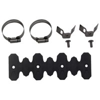 Ioensy - Cubierta Protectora De Calor De Escape De Silicona Para Tubo De Escape De 27-51 Mm De Diámetro Negro