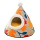 thumbnail image 4 of Casa De Invierno Para Gatos, Cama Para Mascotas, Lavable, Cálida, Suave Para Regalos De Gatos, Flores, 4 of 5