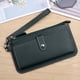 thumbnail image 5 of Cartera de mujer, cartera de mujer de piel sintética de gran capacidad., 5 of 5