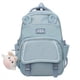 thumbnail image 1 of 1pc Girls Primary School Junior High School Students Schoolabg, Fashion Double Shoulder Bag, Large-capacity Multi-pocket Simple Solid Color Trendy Backpack, Cute Rabbit Ears Shape Backpack With Cute R, 1 of 5