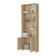 thumbnail image 4 of Mueble Biblioteca Cafe Claro 2 Puertas con 5 Repisas Organizador de Oficina y Sala, 4 of 7