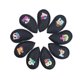 thumbnail image 4 of PU Golf Iron Head Covers Durable Portable Para Equipo De Entrenamiento De Golfista, 4 of 5