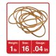 thumbnail image 2 of Bandas de goma universales tamaño 16 458 g 1 lb paquete, 2 of 4
