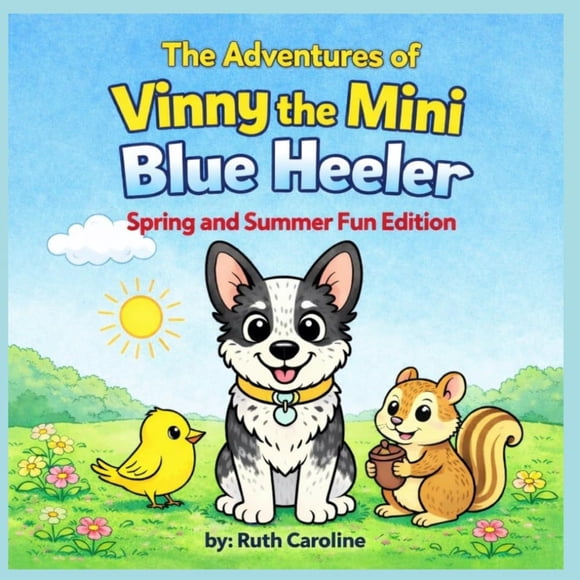 Libro Las aventuras de Vinny, el mini blue heeler
