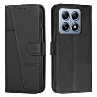 Foxdock - Funda Flip Para Xiaomi 14T 5G – Carcasa Delgada Y Resistente A Impactos Con Soporte Para Uso Diario Y Profesional