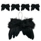 thumbnail image 4 of 5x Alas De ángel De Plumas De ángel Alas Colgantes De Plumas Elegantes Para Festival De Cumplea?os De Navidad Negro, 4 of 4