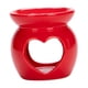 thumbnail image 3 of Quemador De Aceite Esencial, Candelero De Cerámica Para Sala De Estar De Yoga, Color Rojo, 3 of 5