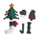 thumbnail image 1 of Adornos Navideños De Fieltro Hechos A Mano Para Niños Y Adultos Kit De Bricolaje De Adornos Navideños Verde, 1 of 5