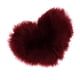 thumbnail image 5 of Alfombra Peluda Súper Suave Con Forma De Corazón Rojo Alfombra Para Sala De Estar Dormitorio 30x40cm_11.8x15.8 Pulgadas, 5 of 5