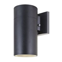 Hb Led - Apliqué Exterior Decorativo Porta Gu10 Negro