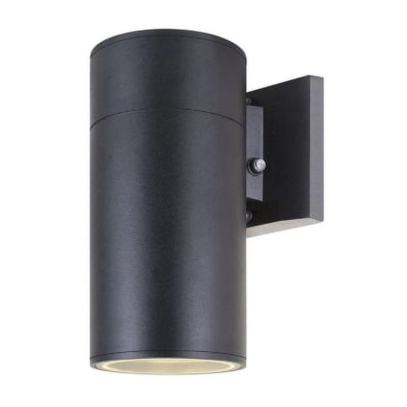 Apliqué Exterior Decorativo Porta Gu10 Negro