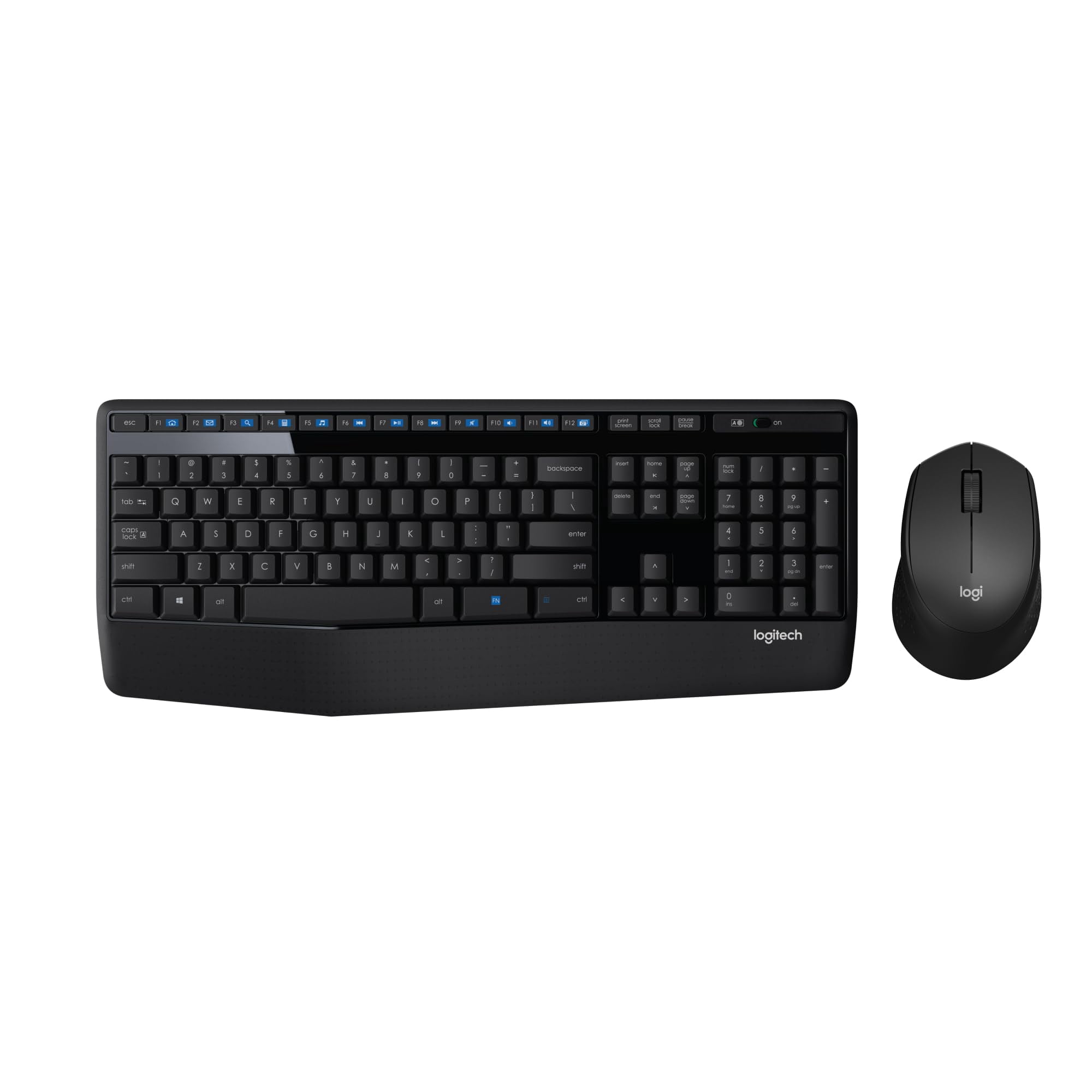 Teclado Logitech Mk345 Negro