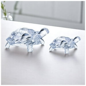 Store Montt Spa - Set De 2 Tortuga De Vidrio Para Mesa Adorno Decorativo
