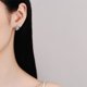 thumbnail image 5 of Aretes de Aro de Moissanita de 1.6cttw Color D Claridad VVS1 Aretes de Diamante Aretes de Moissanita de Plata Esterlina 925 para Mujer con Certificado, 5 of 8