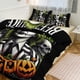 thumbnail image 2 of Halloween Horror Beetle-juice Halloween Horror Beetle-juice Bedding Set Sheet Set for Kids Adults,All Season Lightweight, 2 of 5