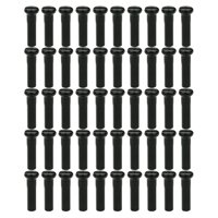 Magideal - 50 Pezones Ligeros Para Radios De Bicicleta, Decoración De Pezones Para Radios De Rueda, Tapas De Extremo Para Bicicletas De Carretera De Montaña, Tap 16Mm 14G