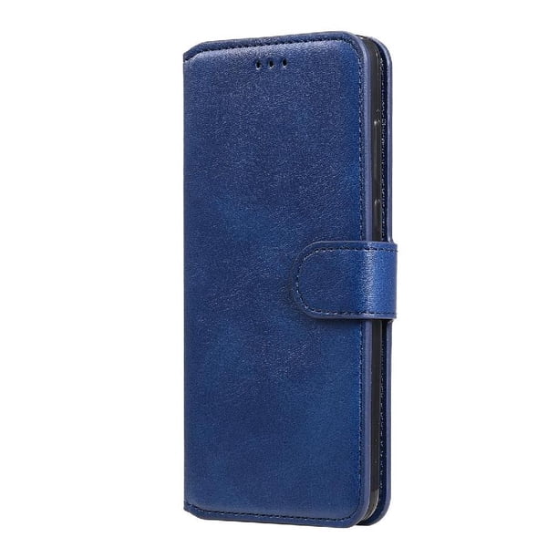 Funda Billetera para Samsung Galaxy S21 con Porta Tarjetas y Soporte Ajustable Azul