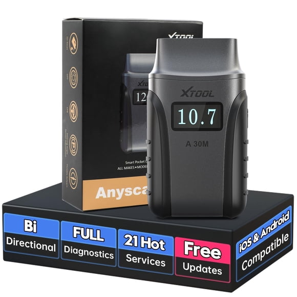 Escáner OBD2 inalámbrico XTOOL Anyscan A30M para Android y iPhone