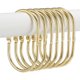 thumbnail image 1 of Aros Goowin ovalados para cortina de baño, 1.38 in, 1 of 3